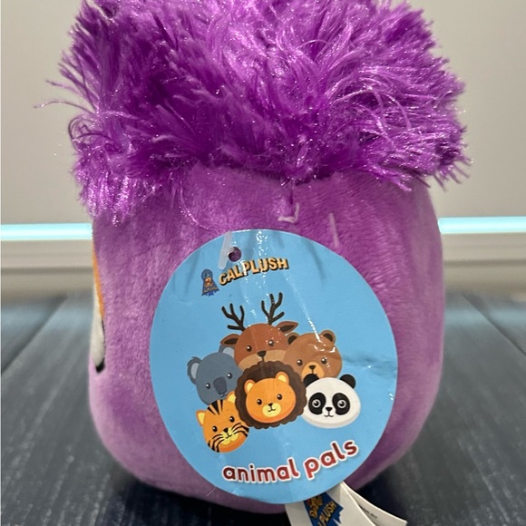 Calplush Animal Pals Purple Emoji - Picture 3 of 3